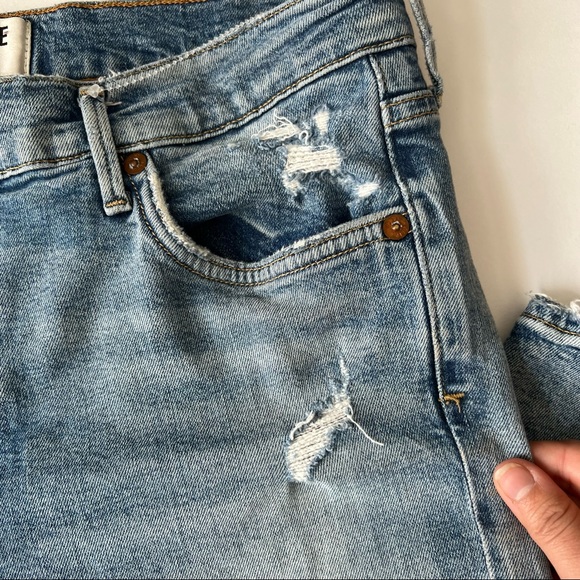 SOLD | AGOLDE | Sophie Cropped High Rise Denim Jeans - Picture 5 of 11